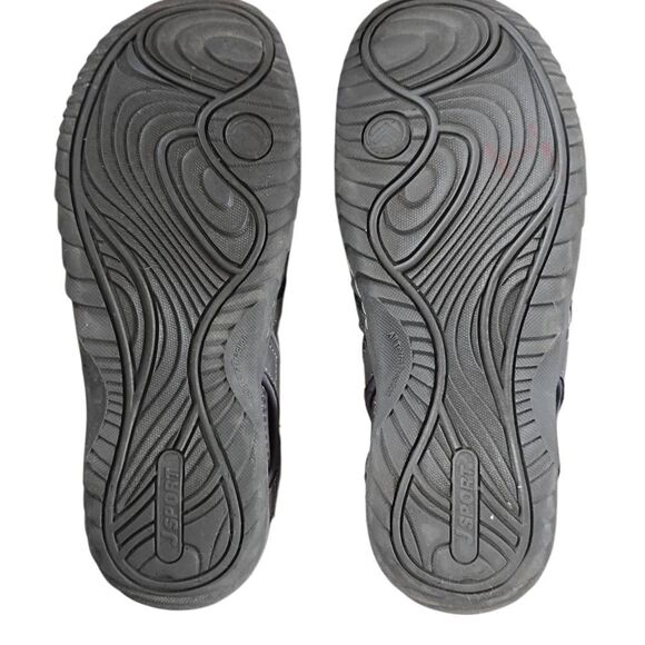 Jambu Sport Poppy Sandal Gray Adjustable Hook & Loop All terrain Sole Size 10 - Picture 7 of 7